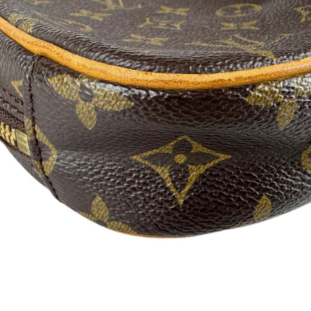 LOUIS VUITTON Brown Monogram Canvas Pochette Hobo Bag - Picture 8 of 13